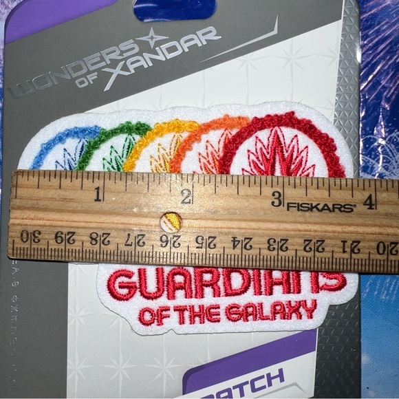 2022 Disney Parks Epcot Guardians Of The Galaxy Cosmic Rewind Logo Patch New - Picture 3 of 4